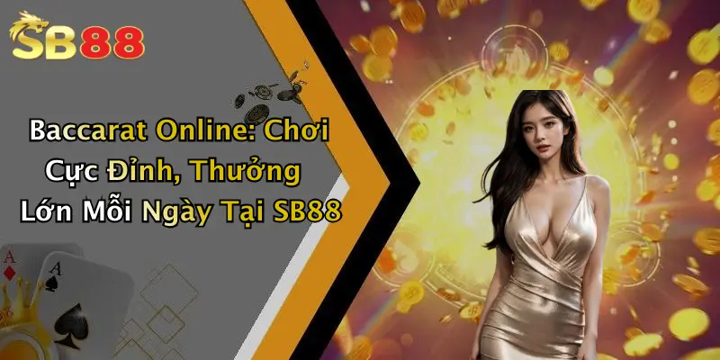Baccarat Online: Chơi Cực Đỉnh, Thưởng Lớn Mỗi Ngày Tại SB88