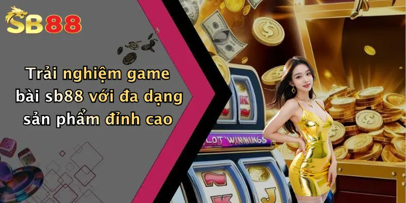 Trải nghiệm game bài sb88 với đa dạng sản phẩm đỉnh cao